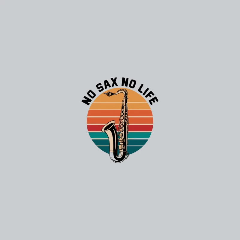 Retro Sunset Jazz Saxophone Music Design Baseball Cap