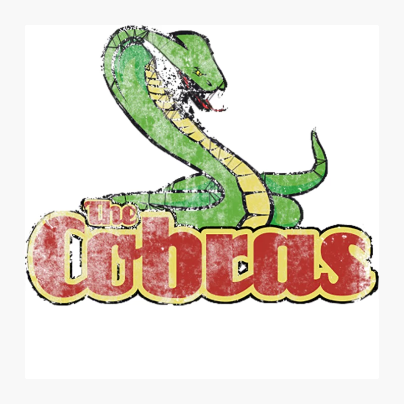 The Cobras, distressed Pin