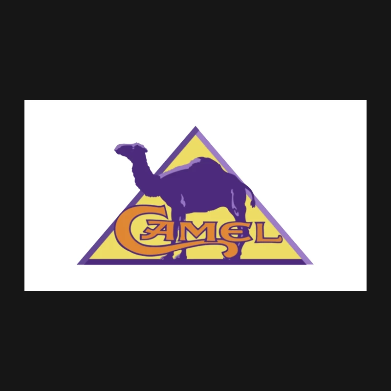 Camel Retro Art Desk Mat