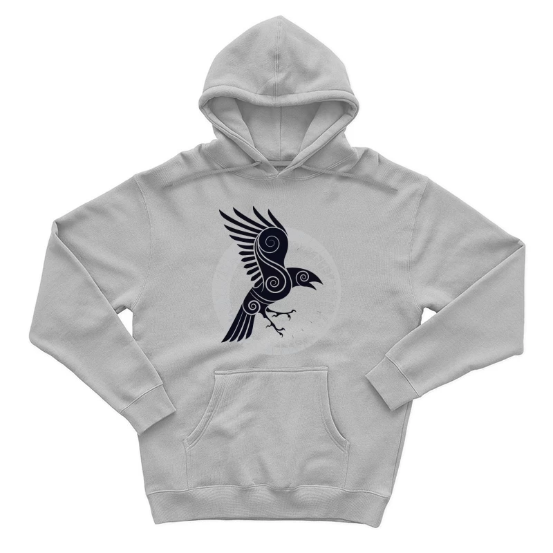 Raven of the Ancient Skies Male Pullover Hoodie