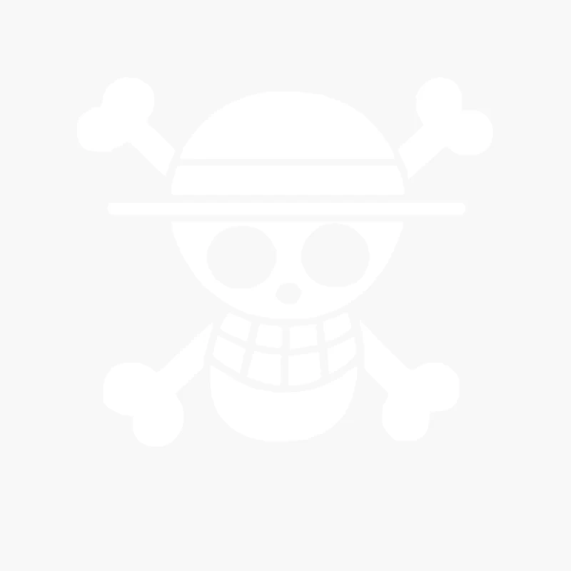 Onepiece  Straw Hat Crew Flag Luffy Pirates anime Cotton Tote Bag