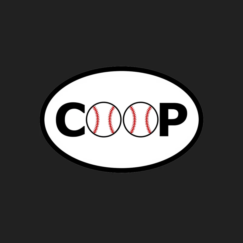 Baseball-Themed COOP Logo Design Bucket Hat