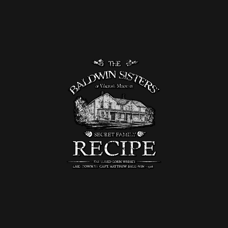 Baldwin Sisters Recipe Desk Mat