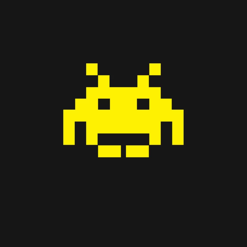 uomo 4 SPACE INVADERS anni80 vintage VIDEOGAMES Desk Mat