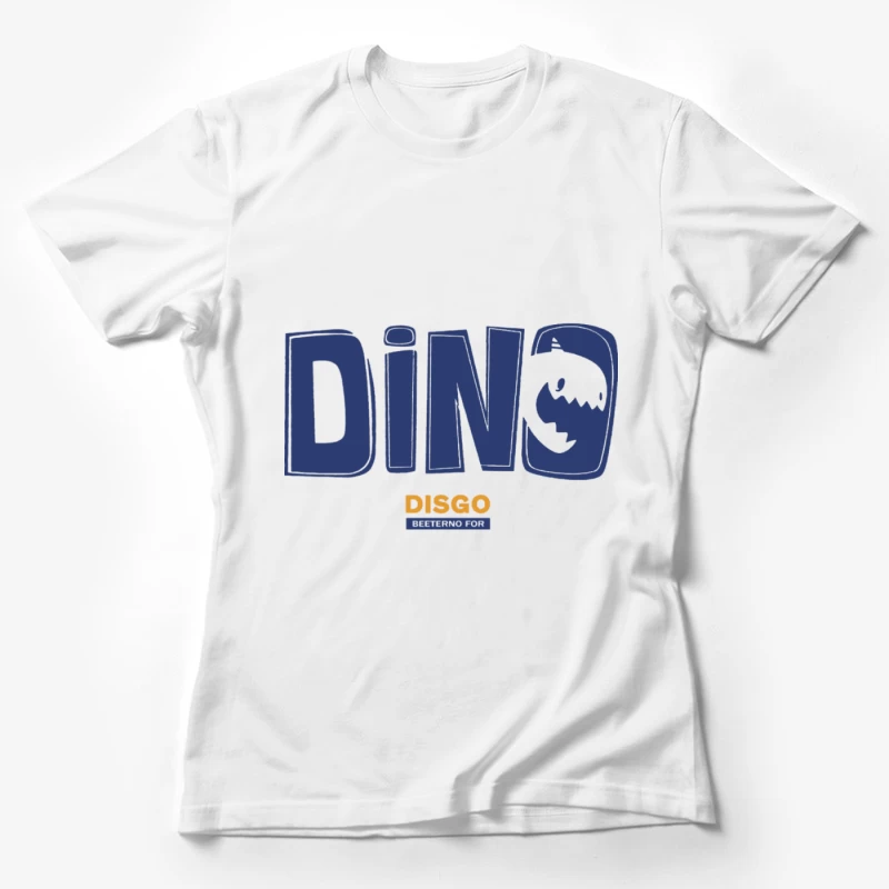 Dinosaurier Logo Design Damen T-Shirt