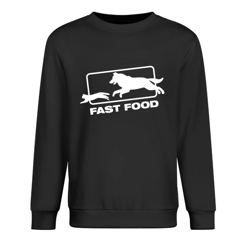 Fast Food Male Pullover Sweatshirt