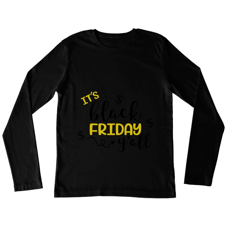 Promotion du Black Friday Femme Manches Longues T-Shirt