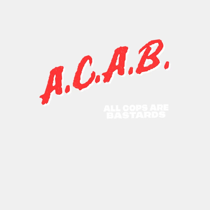 ACAB  Retro Parody Design Male Tank Top