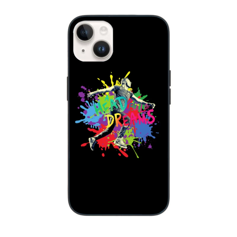 Coldplay Splash Color iPhone Case