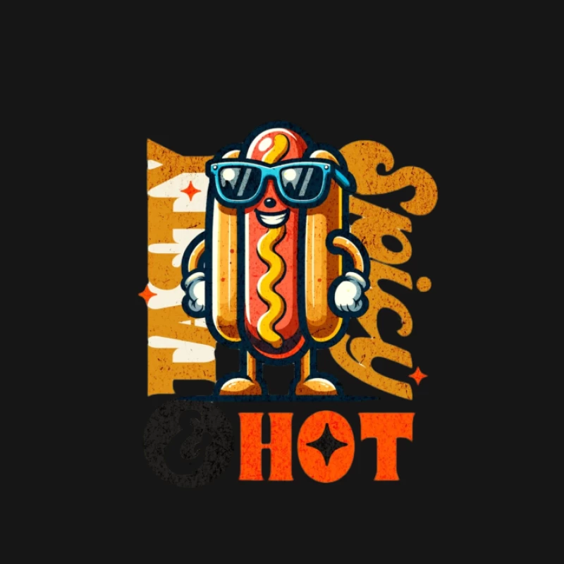 Graphique amusant de hot-dog épicé Femme Manches Longues T-Shirt