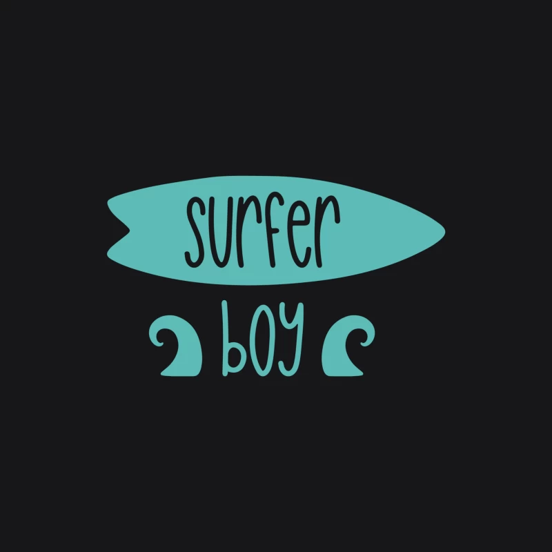 Design Surfer Boy Femme Sweat à capuche