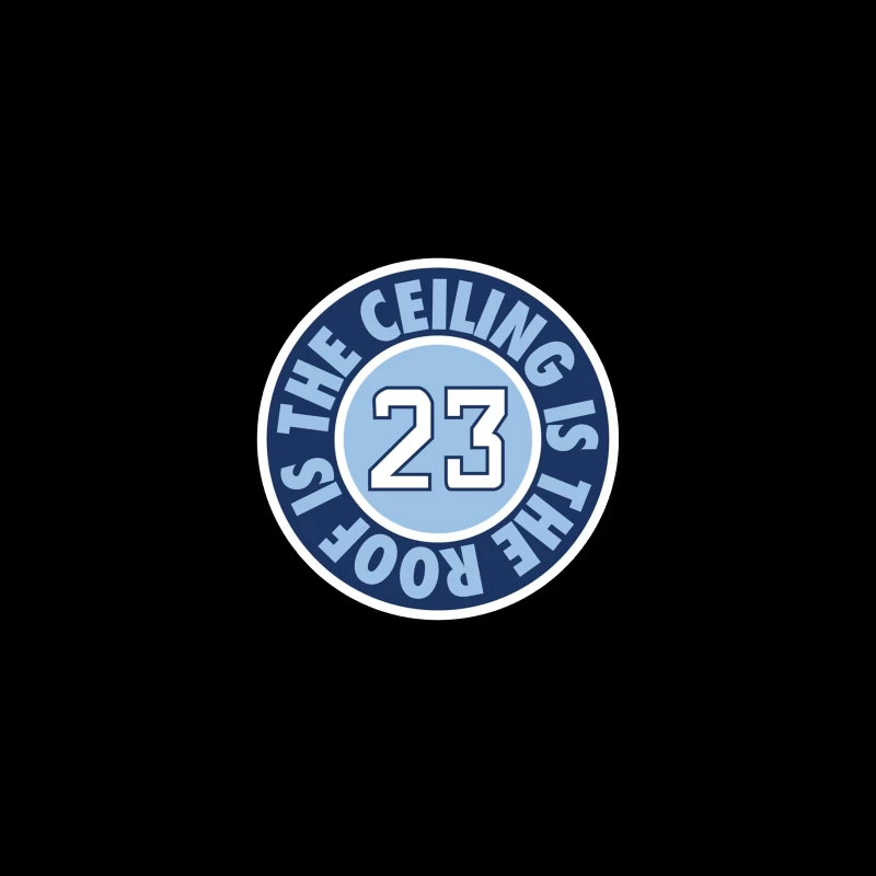 23 The Ceiling is the Roof Travel Mug