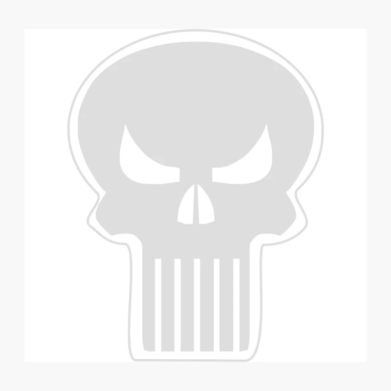 THE PUNISHER LONG SLEEVES Throw Pillow