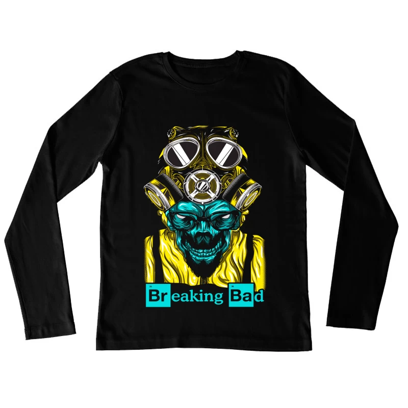 Breaking Bad Inspired Illustration Female Long Sleeve T-Shirt