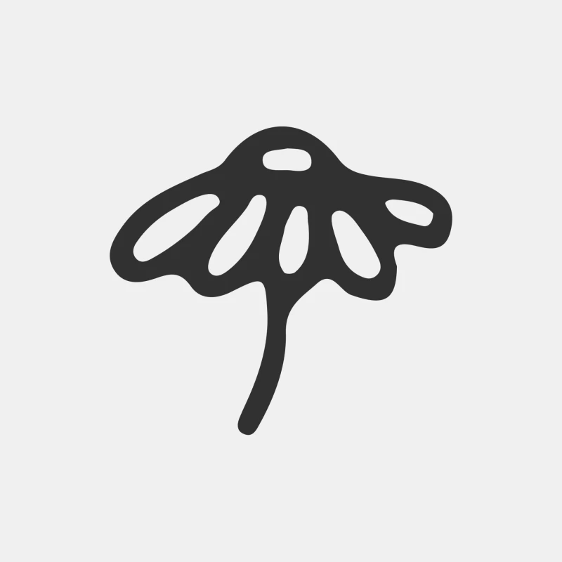 Motif abstrait en forme de parapluie Homme Débardeur