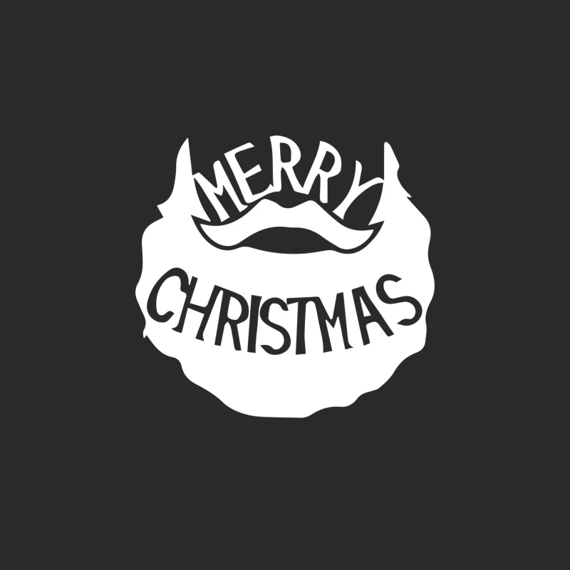 Merry Christmas Santa Beard Baseball Cap