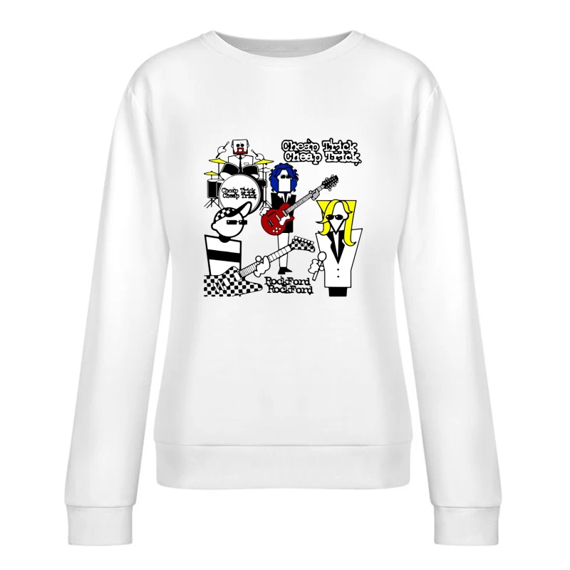 Cheap Trick Rockford Female Pullover Sweatshirt