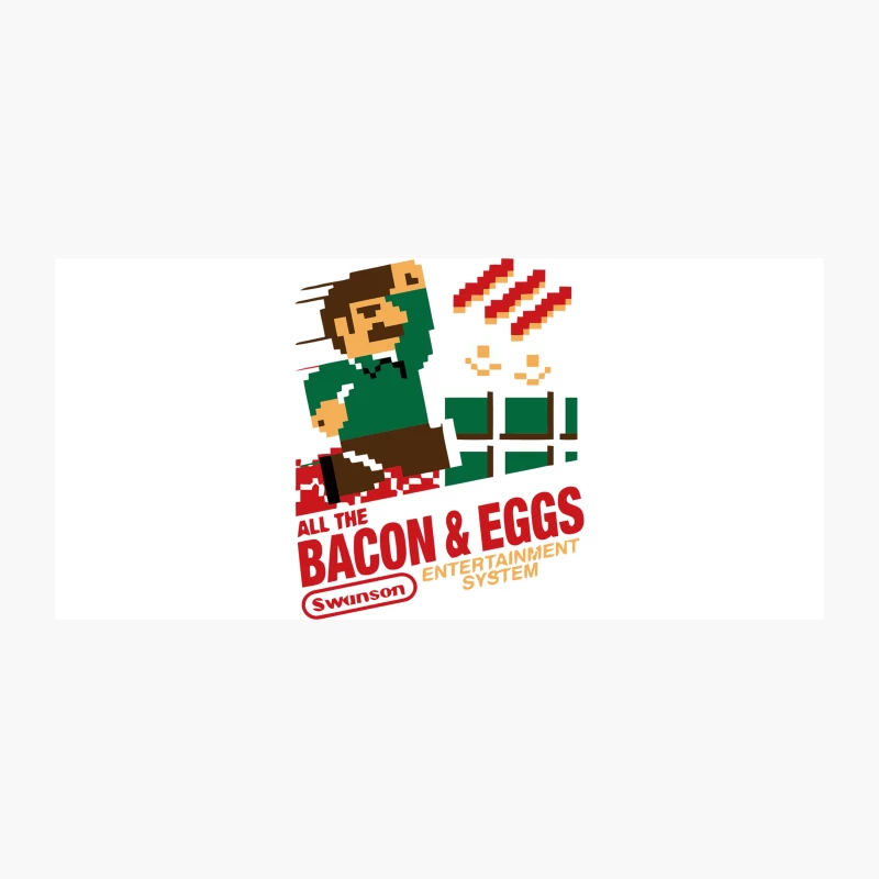 Retro Gaming Parody: All the Bacon & Eggs Entertainment System Coffee Mug