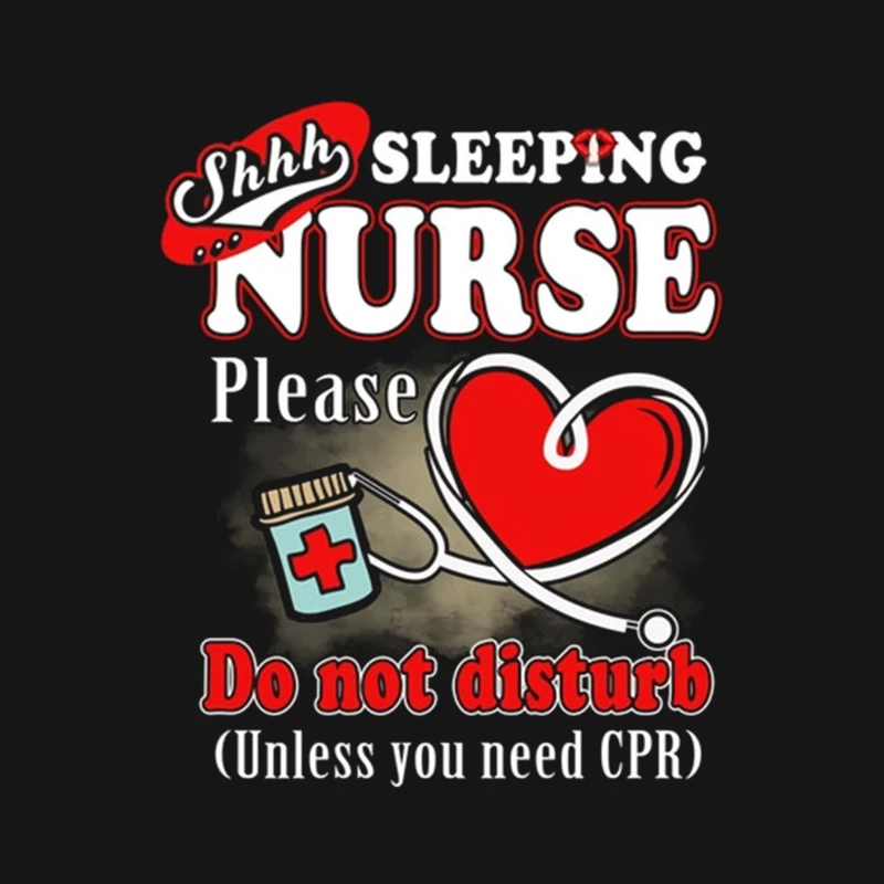 Ne pas déranger: Infirmière en repos sauf en cas d'urgence Homme T-Shirt