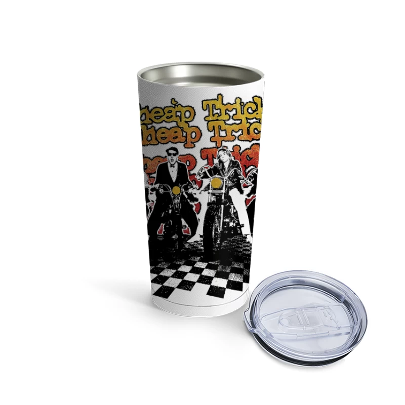 Cheap Trick Motorcycles Travel Mug