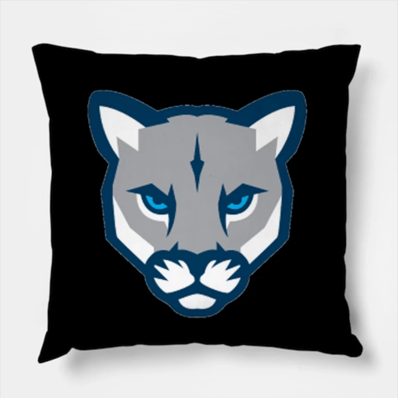 Prince George Cougars Throw Pillow