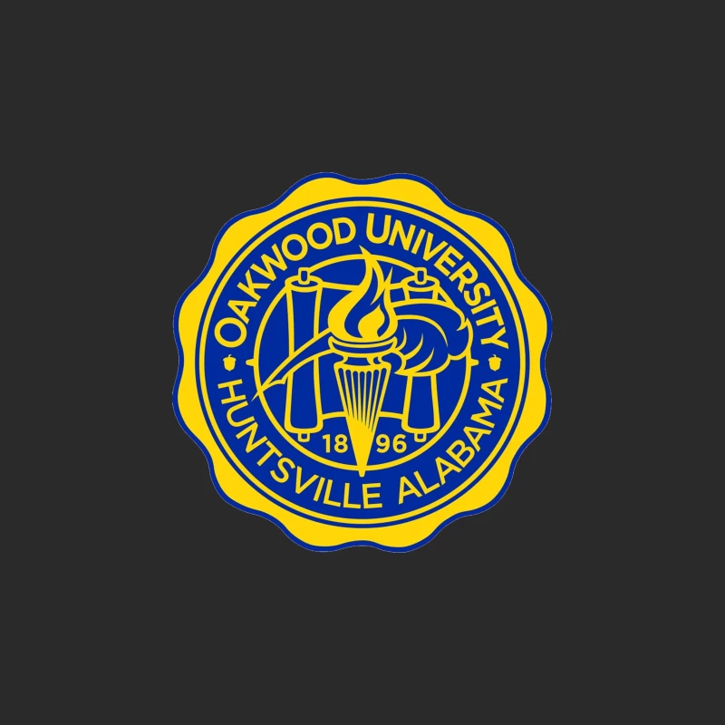 Official Seal of Oakwood University in Huntsville, Alabama Baseball Cap