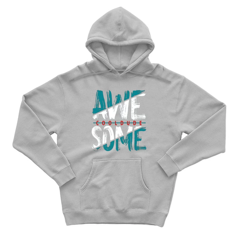 Awesome Cool Dude Graphic Male Pullover Hoodie