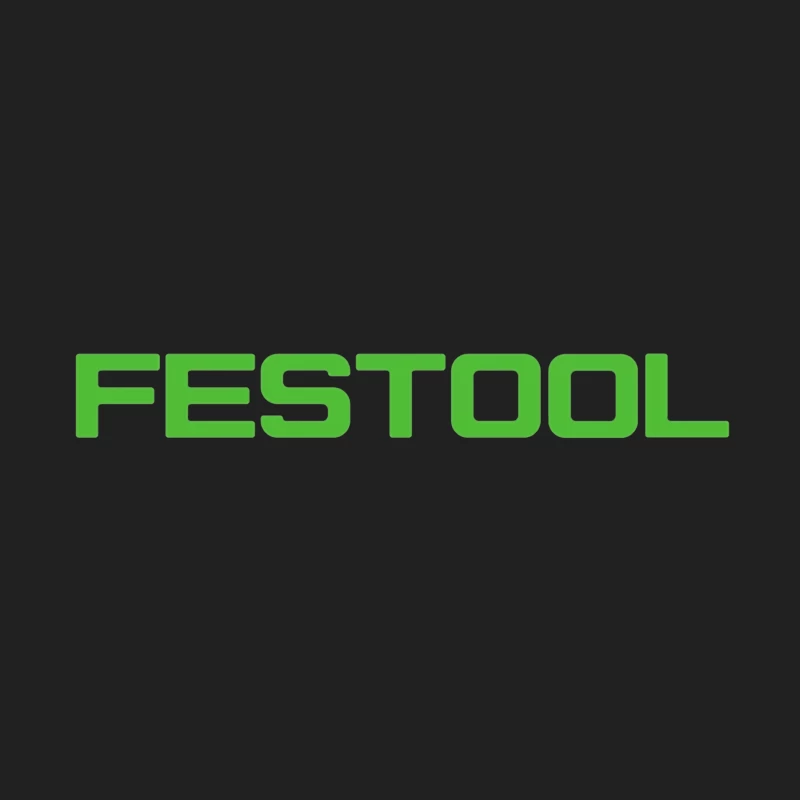 Festool Green Industrial Power Tool Brand Logo Bucket Hat