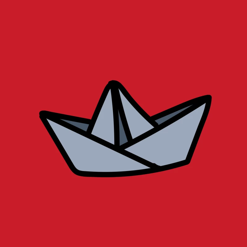 Bateau en papier plié Femme Sweat à capuche