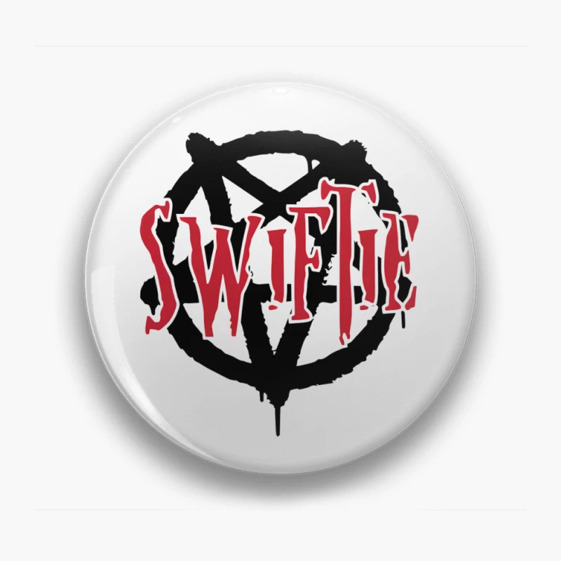 Swiftie Metal Version Pin