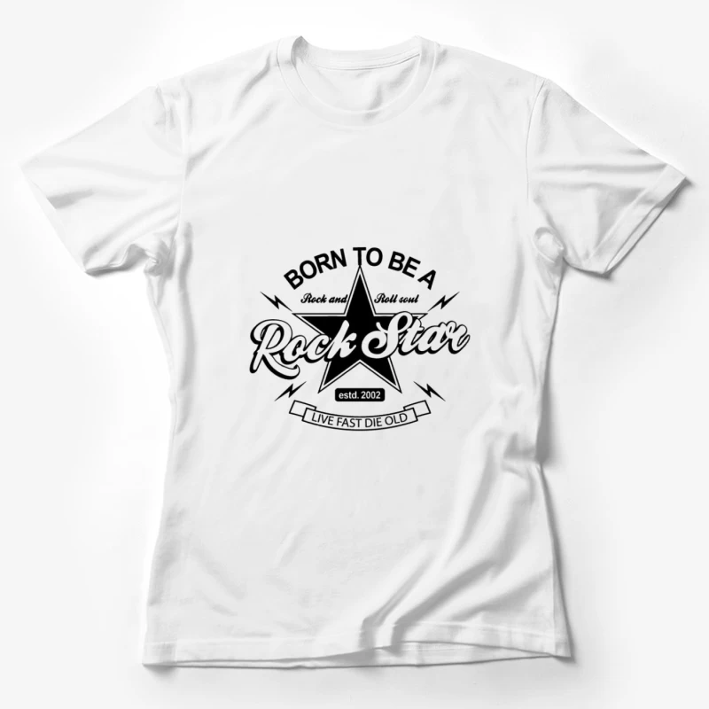 Geboren, um ein Rockstar zu sein Damen T-Shirt