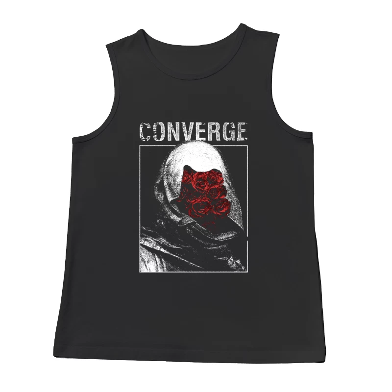 Converge Rose Killer III Red Male Tank Top