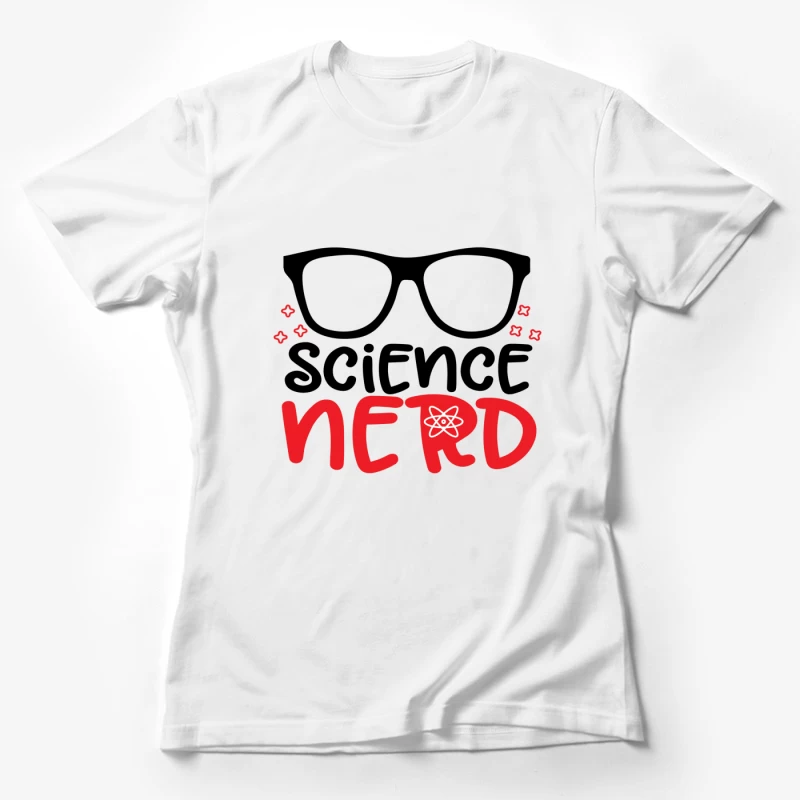 Design de lunettes pour nerds scientifiques Femme T-Shirt