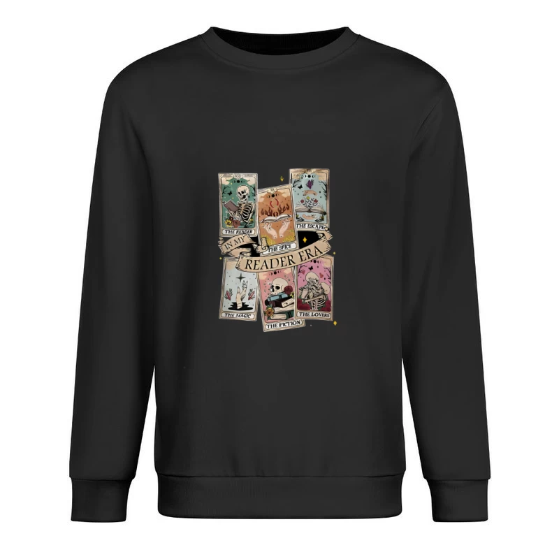 Ère du Lecteur Inspirée des Cartes de Tarot Homme Sweat-shirt à enfiler