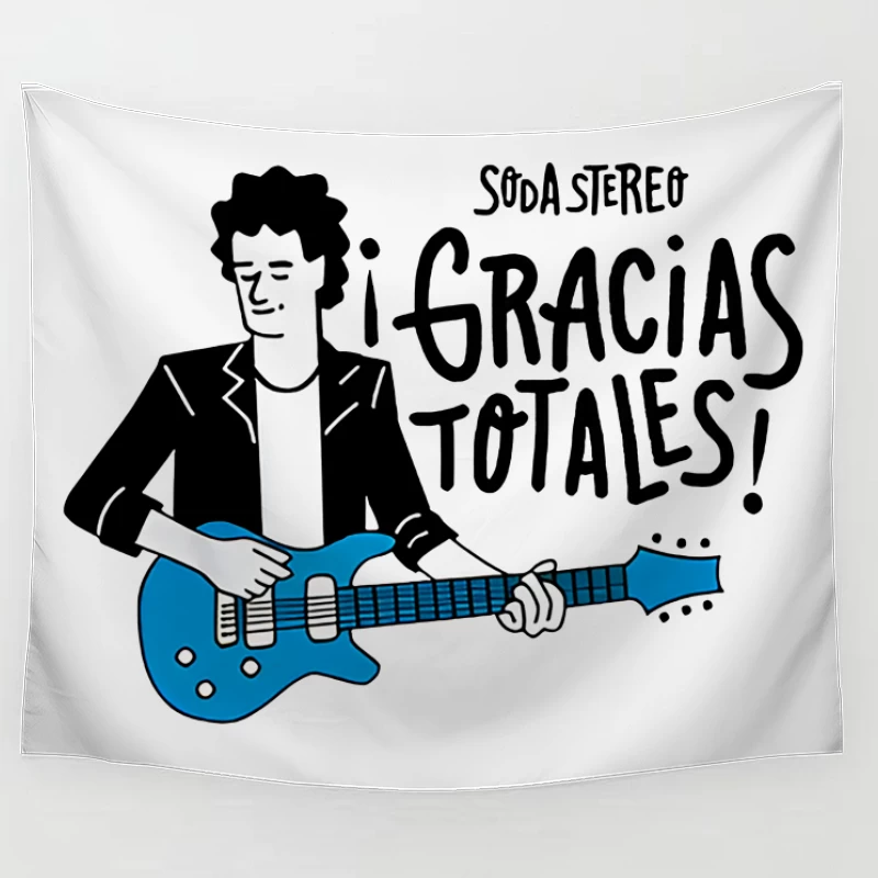 Soda Stereo Gracias Totales Tapestry