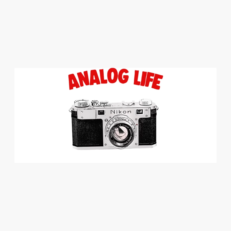 Analog Life  Camera Geek Gift Design Coffee Mug