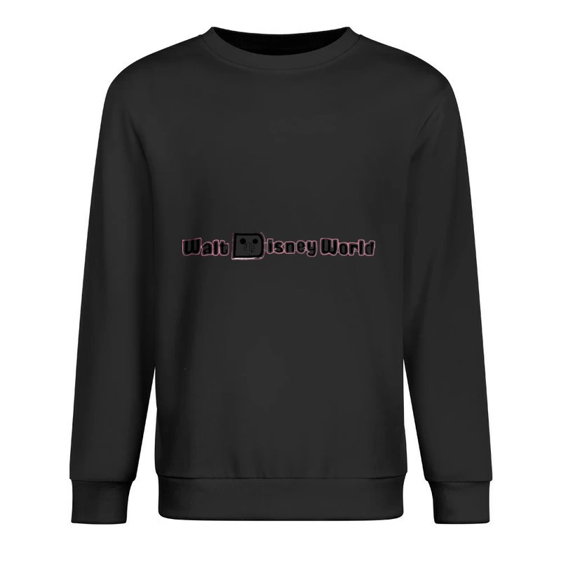 Walt Disney World Logo mit Mickey Mouse Symbol Herren Pullover Sweatshirt