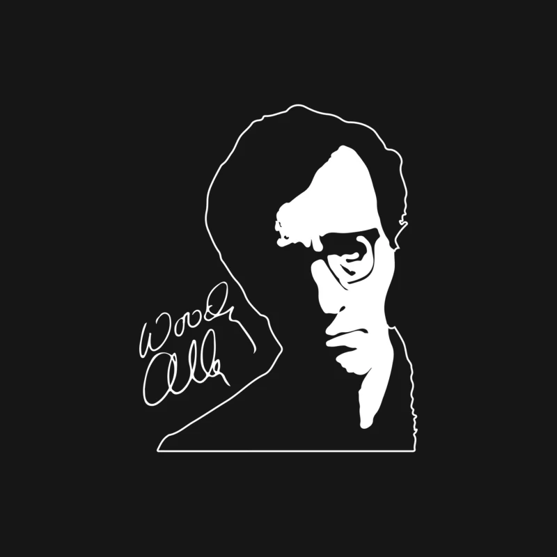 Woody Allen Tribute Female Long Sleeve T-Shirt