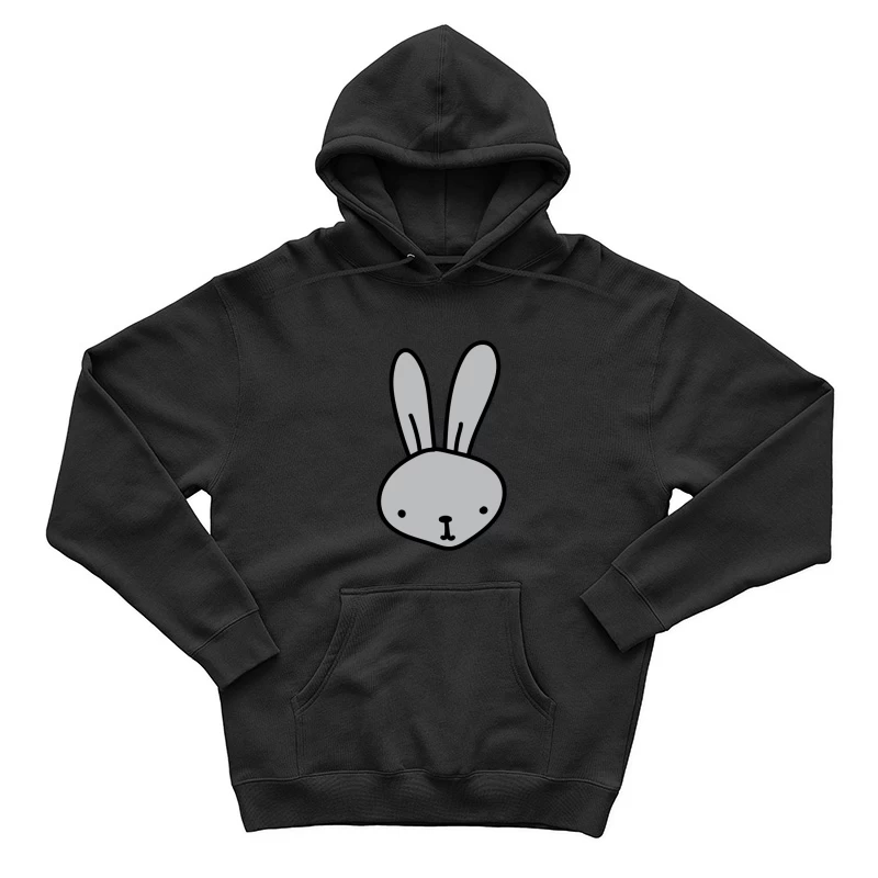 Illustration d'un lapin mignon Homme Sweat à capuche