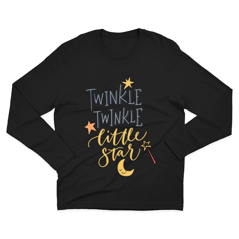 Illustration de Nuit Étoilée Homme Manches Longues T-Shirt