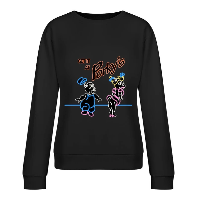 Porkys 6 Female Pullover Sweatshirt