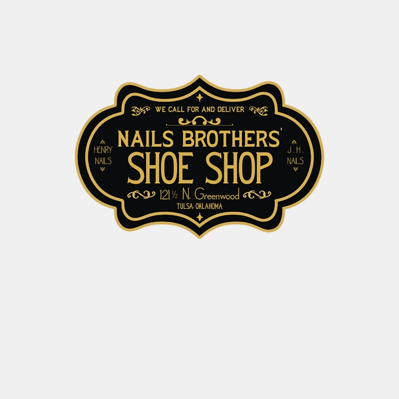 Nails Brothers Shoes - Black Wall Street - Tulsa 1921 Male Tank Top