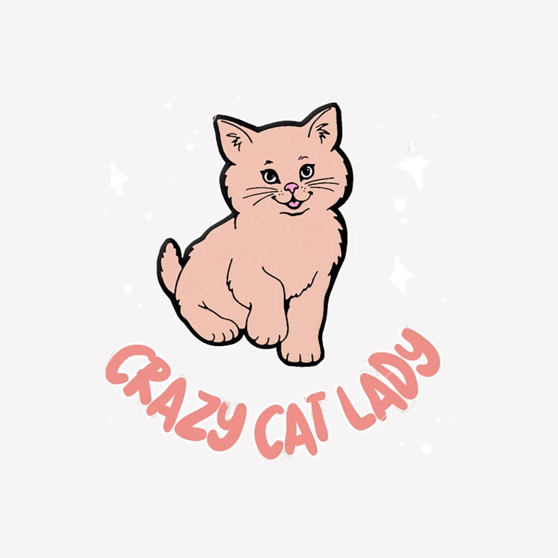 Crazy Cat Lady Female T-Shirt