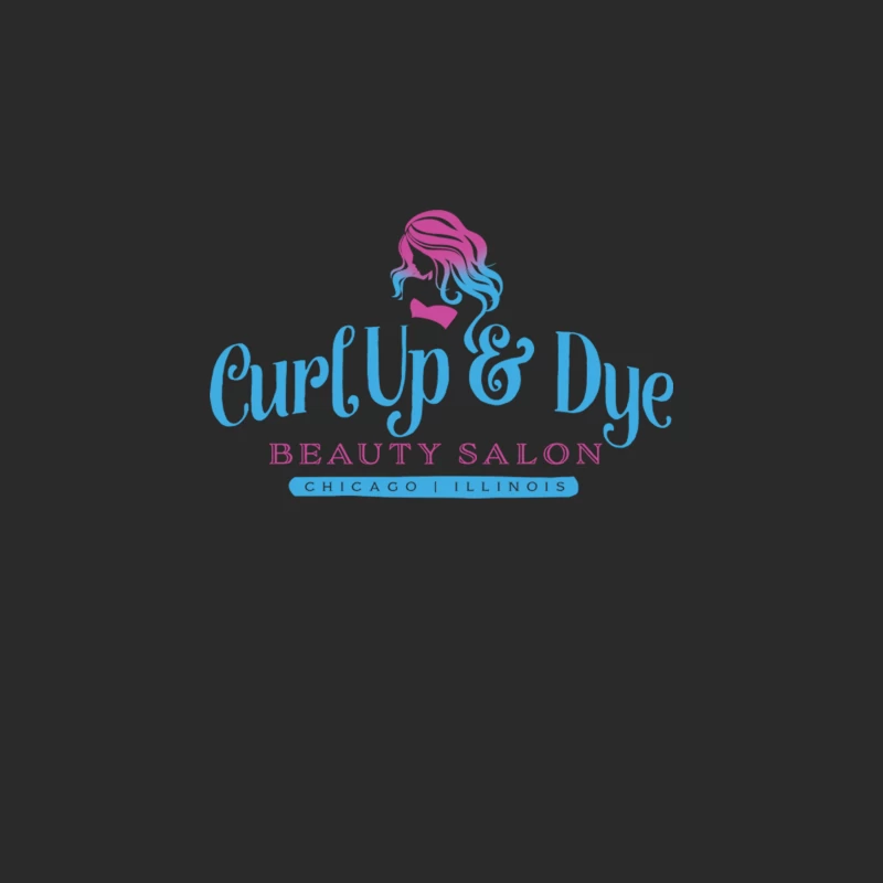 Curl Up & Dye Beauty Salon Baseball Cap