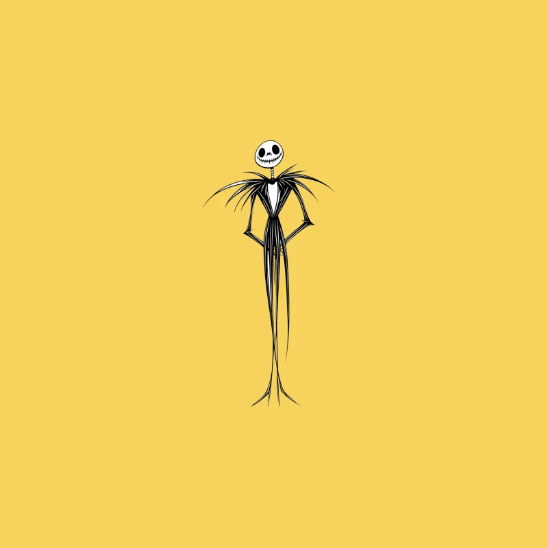 Jack Skellington: The Iconic Nightmare Before Christmas Character Bucket Hat