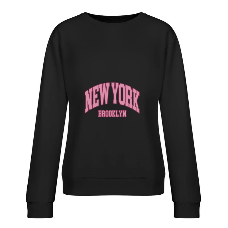 Design Grafico New York Brooklyn Felpa pullover Donna