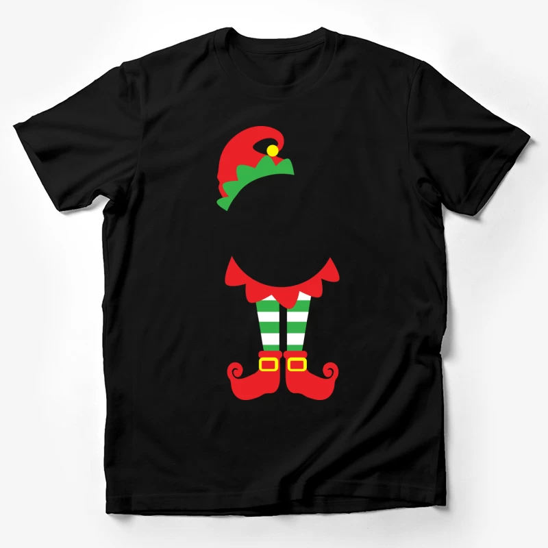 Déguisement d'elfe de Noël coloré Homme T-Shirt
