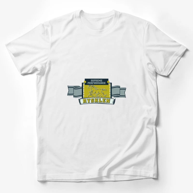 Logo équestre de performance suprême Homme T-Shirt
