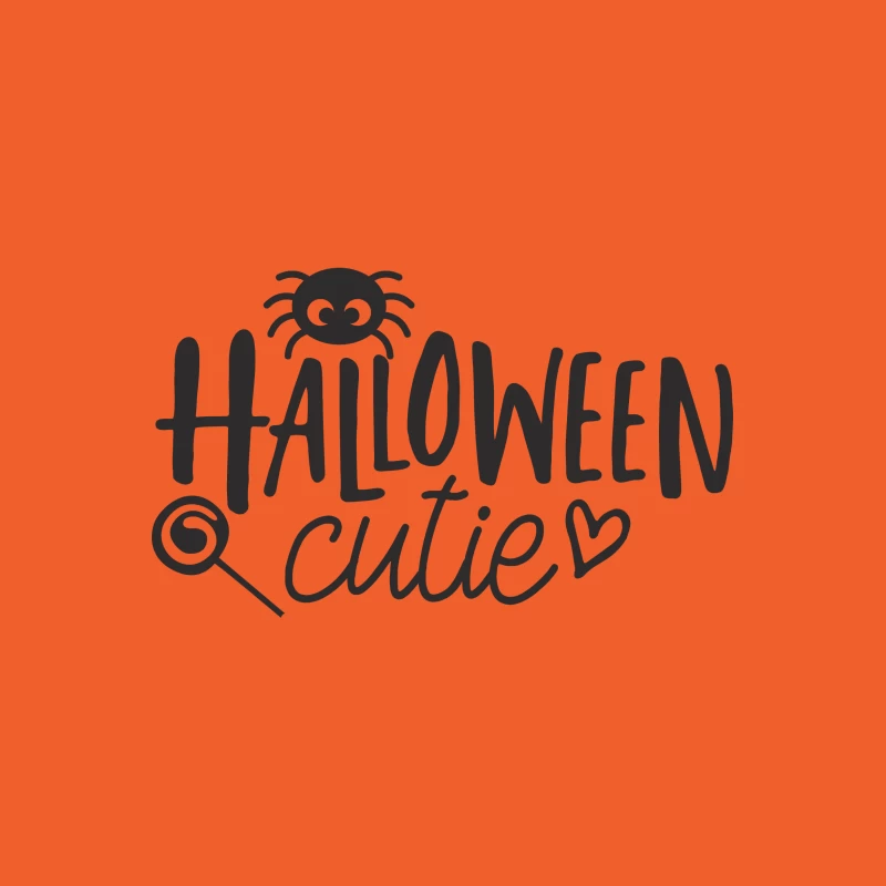 Design Halloween mignon avec une araignée Femme T-Shirt