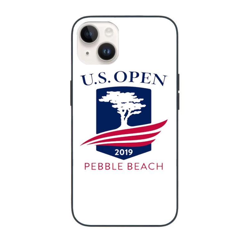 2019 US Open Golf Championship at Pebble Beach Logo iPhone Case